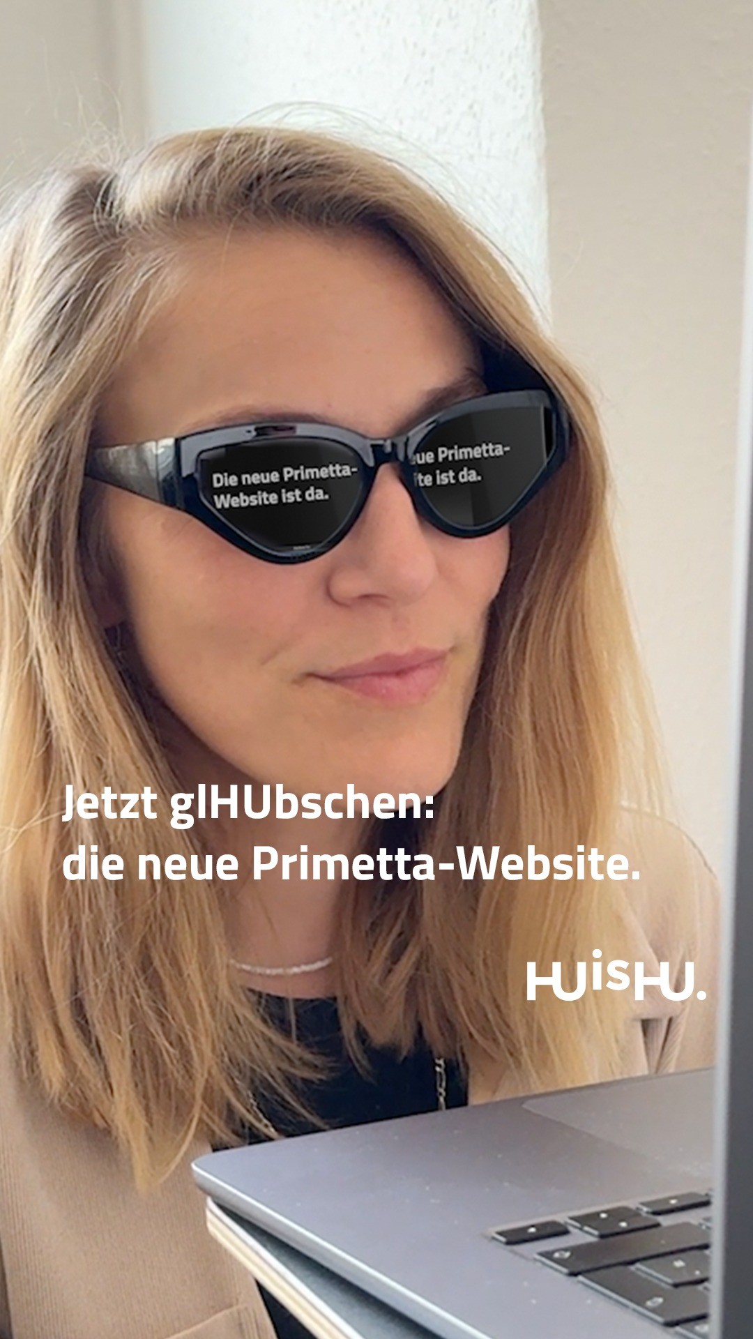 Alle Augen auf unser jüngstes Web-Projekt! 👀⁠
⁠
Unsere neue Website rückt Primettas Brillen genau ins richtige Licht. 😍⁠
⁠
🔗 Link zur Website in der Bio.⁠
⁠
#huishu #thisishu #werbeagentur #kreativagentur #agentur #primetta #webdesign #webentwicklung #websiterelaunch #sonnenbrillen #lesehilfen