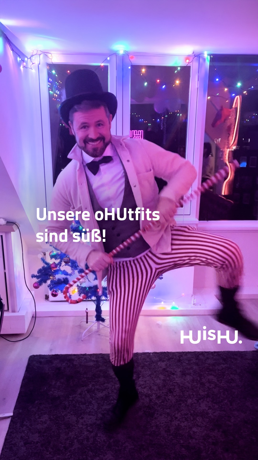 Unsere Candyland Xmas-Party Outfits waren ganz schön süß…🍭🍬🍫✨