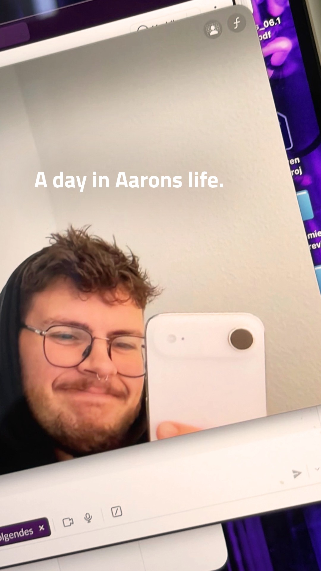 HallHU, ich bin Aaron und momentan einer der Praktikanten hier bei HUisHU. In diesem Reel möchte ich euch mit durch meinen Alltag nehmen und zeigen, was bei mir so anfällt. ⁠
⁠
Vom täglichen Morgenmeeting bis hin zu Content für unseren eigenen Instagram-Kanal als auch Beiträge für unsere Kunden. 🤓⁠
⁠
#huishu #thisishu #praktikum