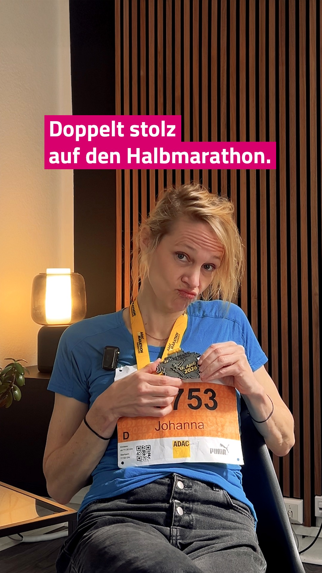 Ich will euch halt auf dem Laufenden halten. 🏃‍♀️⁠
⁠
#HUisHU #Kreativagentur #Halbmarathon