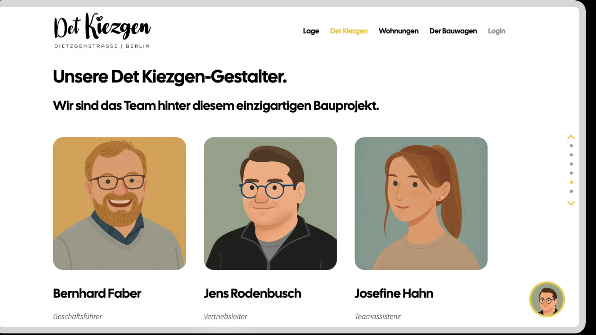 Det Kiezgen - Website Avatare