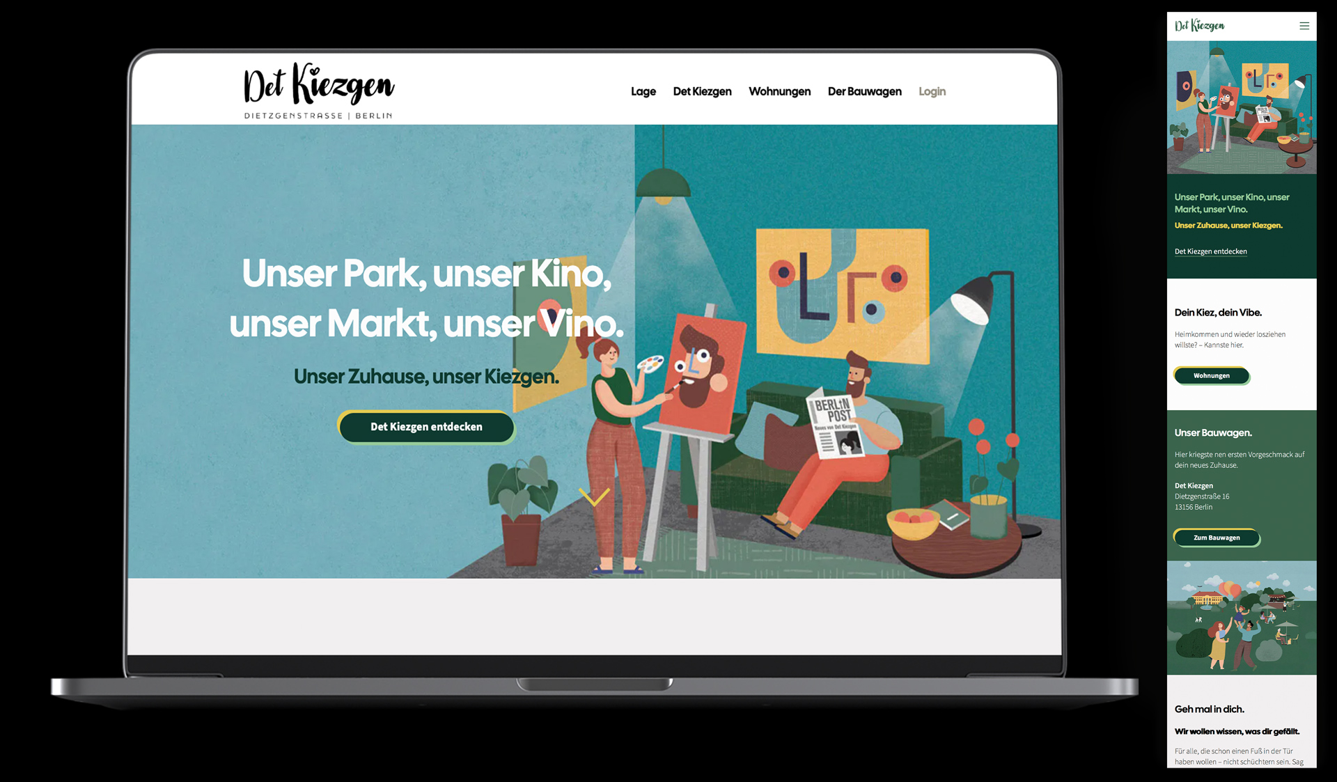 Det Kiezgen - Website