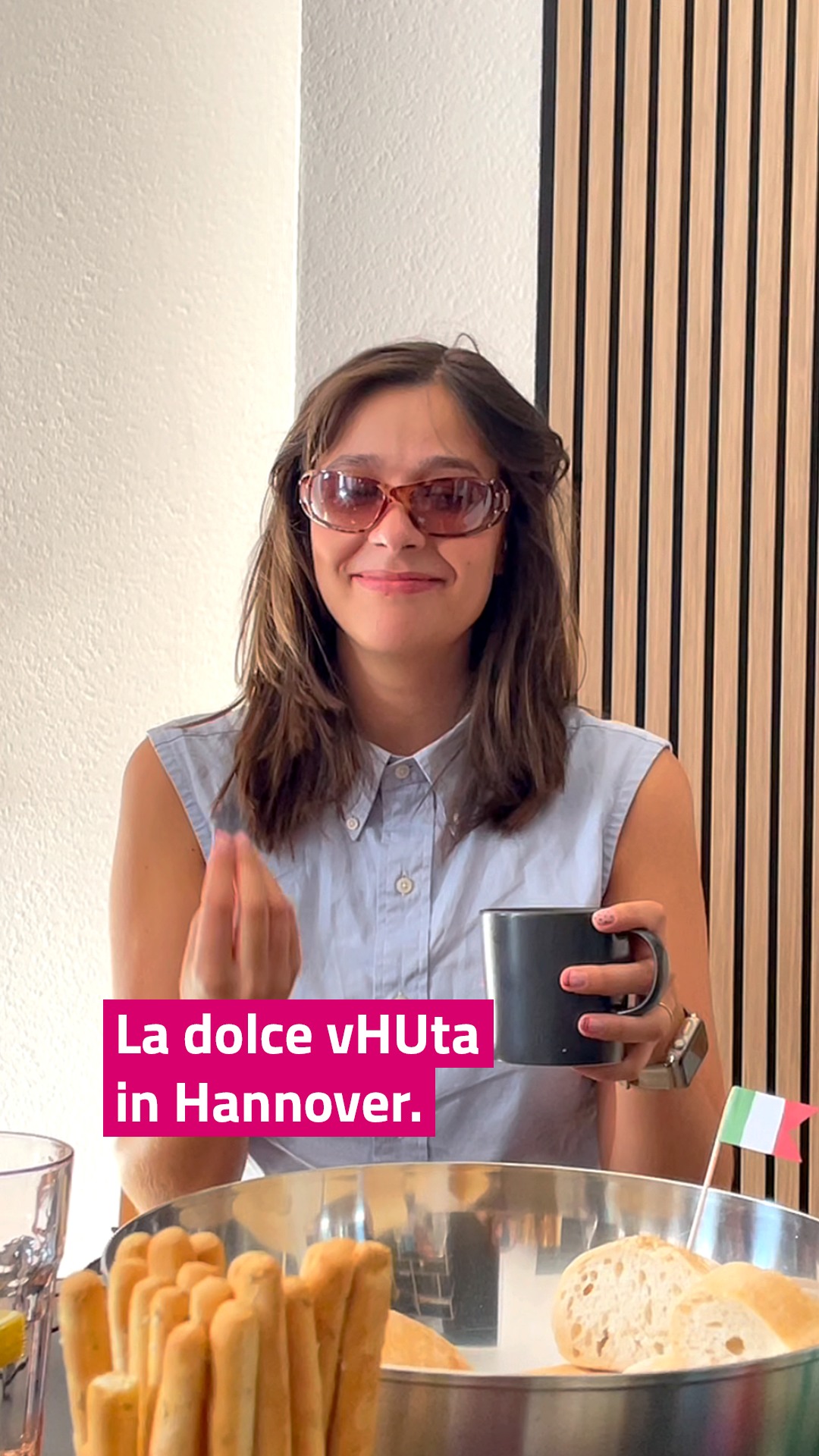 CapHUccino, ProsciHUtto oder Tomate mit mHUzzarella? 🍅 🇮🇹⁠
⁠
In Hannover gab’s letztens das volle italienische Frühstücks-Programm. Bellissimo! 🤌⁠
⁠
#HUisHU #ItalienischesFrühstück #LaDolceVita
